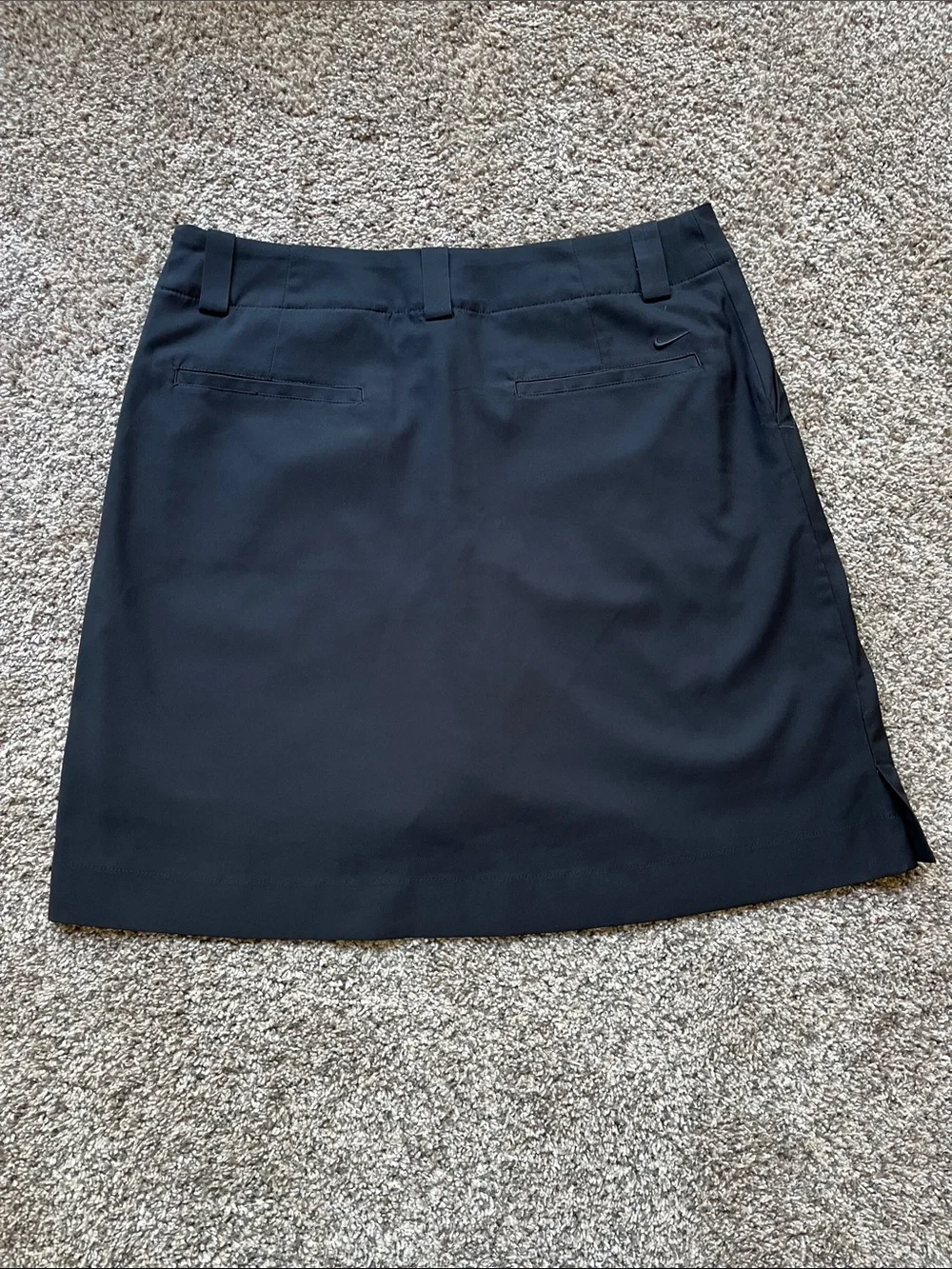 Nike Golf Dri-FIT Black Performance Skort  Size 8 Medium Athletic Golf Tennis